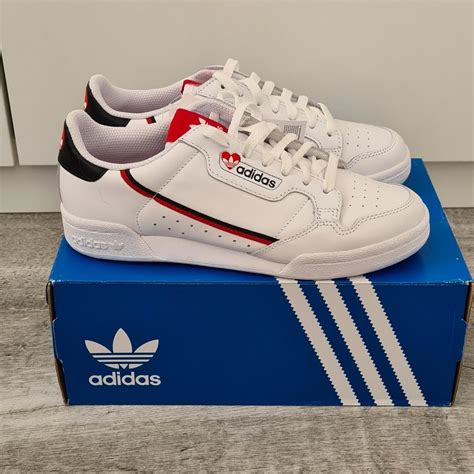 Adidas Originals Continental 80 Trainer White Depop