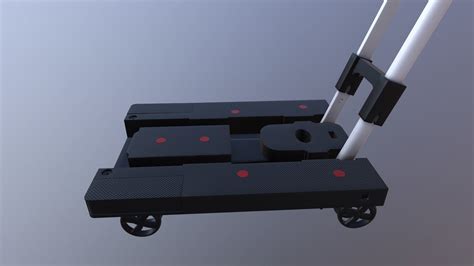 Folding Cart Dolly 3D model | CGTrader