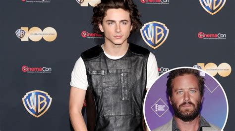 Timothée Chalamet Discusses 'Disorienting' Armie Hammer Allegations