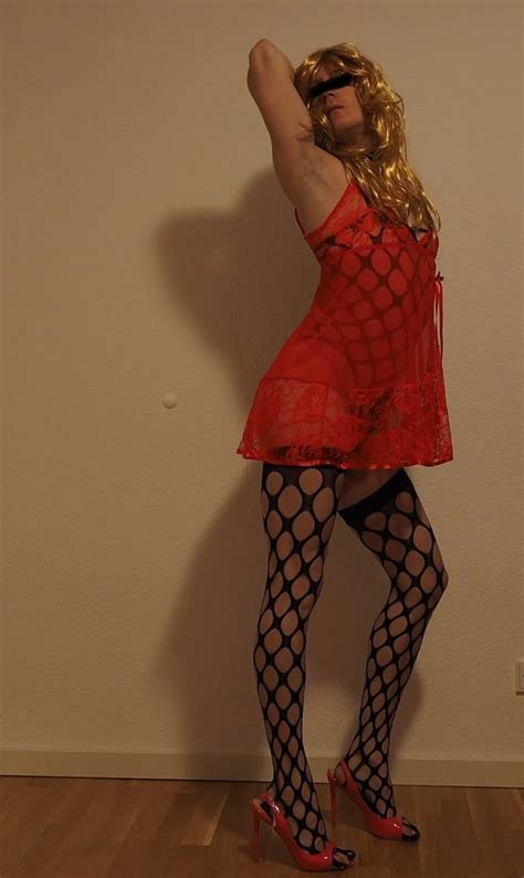 CD Simone In Red Lingerie Is Teasing 8 Nude Pics XHamster