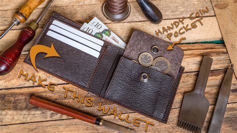 Make Your Own Bifold Wallet With Coin Pocket Pdf Pattern Pack