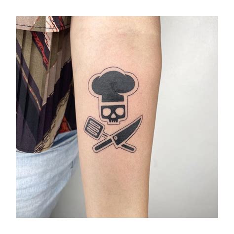 Small Chef Tattoo Designs