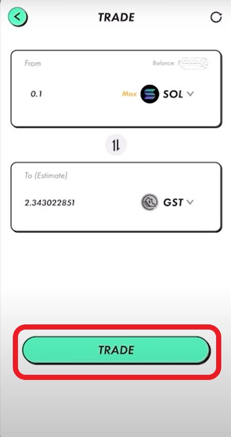 How To Trade Sol For Gst Gmt On Stepn Dc