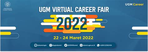 Ugm Virtual Career Fair Maret Portal Alumni Universitas Gadjah