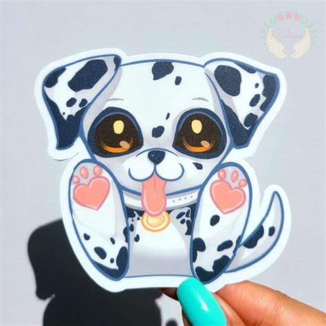 Dalmatian Vinyl Sticker Calisea Co