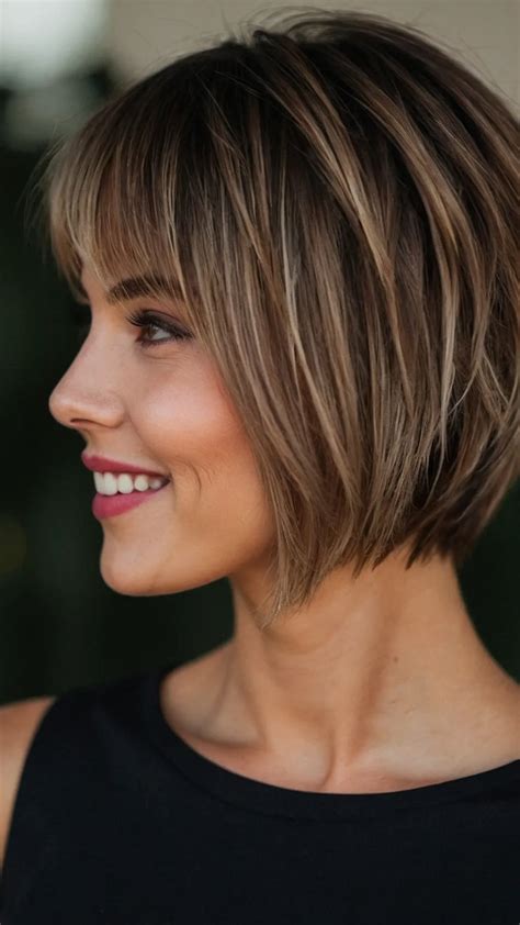 Fabulous Short Haircuts For Glamorous Women With Round Faces