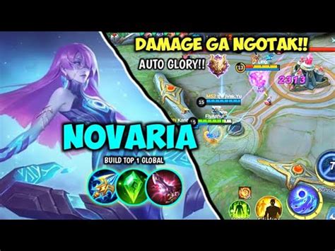 CARA PUSH RANK MUDAH PAKE NOVARIA BUILD TOP 1 GLOBAL NOVARIA AUTO