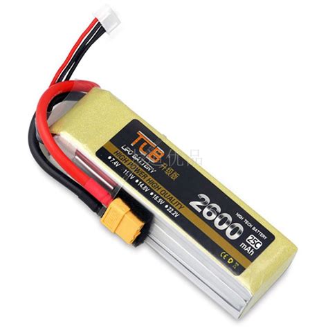 11 1V 3S 2600mAh 25C 锂电池 XT60插头