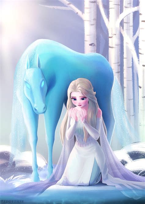 Elsa And Nokk By Teddyth88 On Deviantart