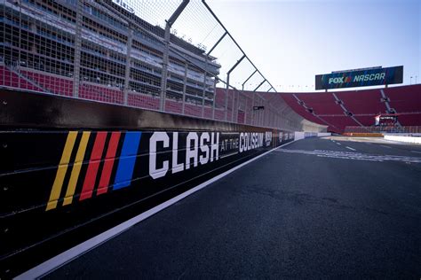 See How Busch Light Clash At The Coliseum Track Takes Shape NASCAR