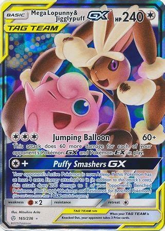 Mega Lopunny Jigglypuff Gx Pokemon Trollandtoad