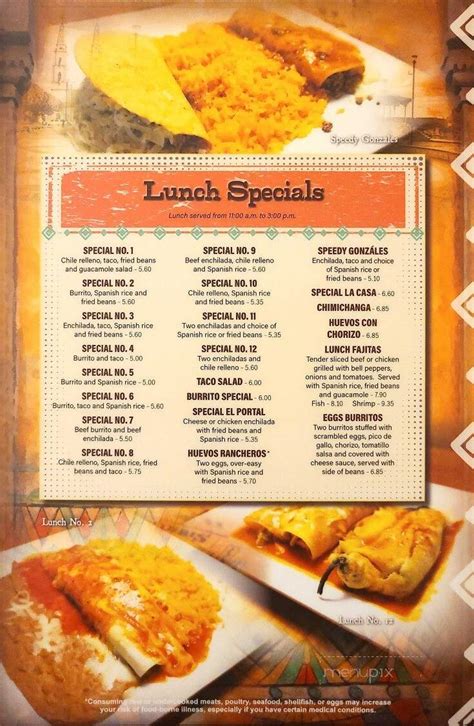 El Portal Menu In Morganton Nc Order Delivery And Reviews