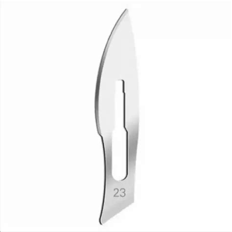 Carbon Steel Triangular Surgical Scalpel Blade For Reconstruction