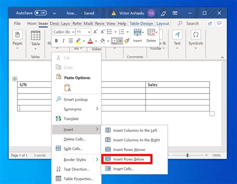 How To Insert A Table In Word Equipmentaca