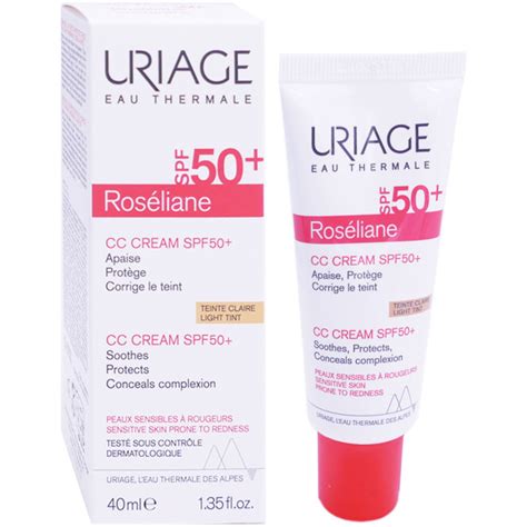 URIAGE ROSELIANE CC CREME SPF50+ TEINTE CLAIRE 40ML - Beauté ...