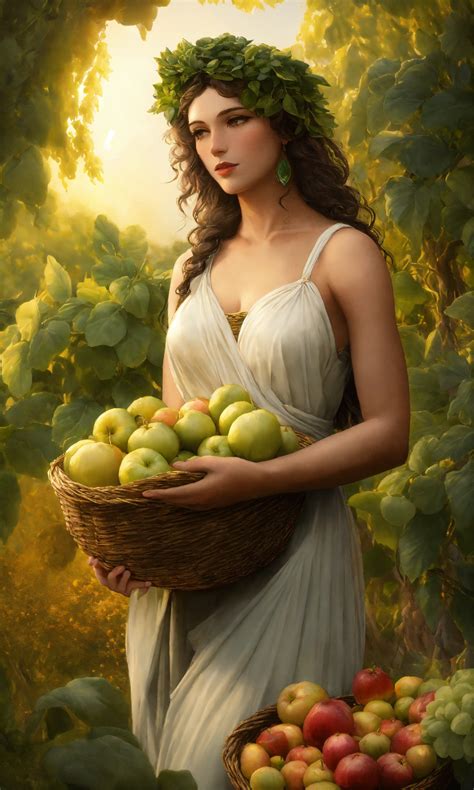 Lexica Demeter Ceres Nurturer And Provider Illustrate The Strength In