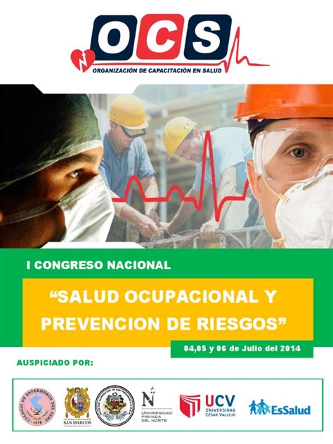 Congreso En Salud Ocupacional Y Prevencion De Riesgos La Seguridad