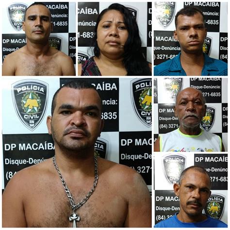 Polícia Civil Deflagra Operação Em Macaíba E Prende Seis Suspeitos Riachuelo Em AÇÃo