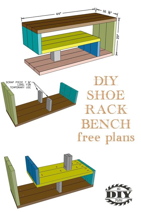 Build Your Own Stylish And Functional Shoe Rack Bench