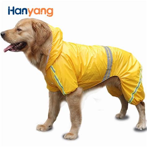Hanyang OEM Outdoor Reflective Waterproof Dog Raincoat Pet Rain Coat ...