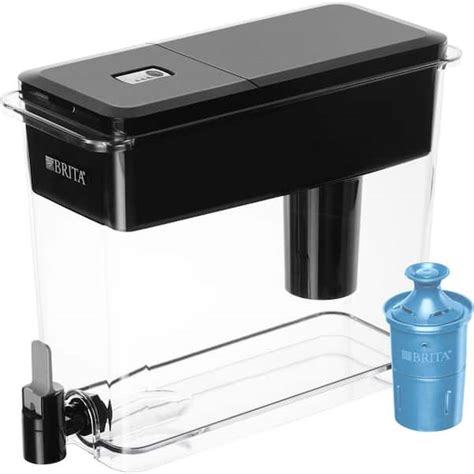 Brita Ultramax Cup Extra Large Water Filtration System Black Bpa