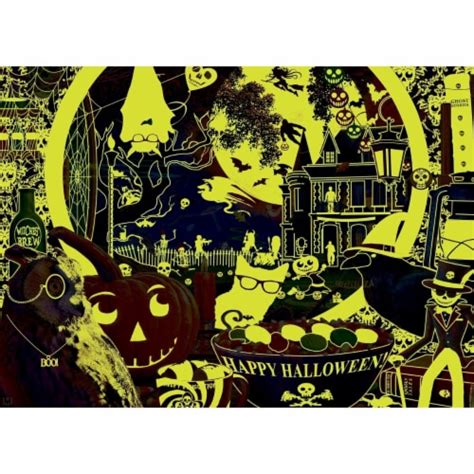 Masterpieces Piece Halloween Jigsaw Puzzle A Scary Night Outside