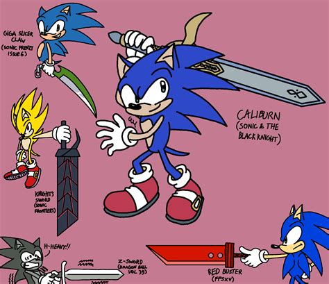 Sonic and the Swords by ThatGuyThrt on DeviantArt