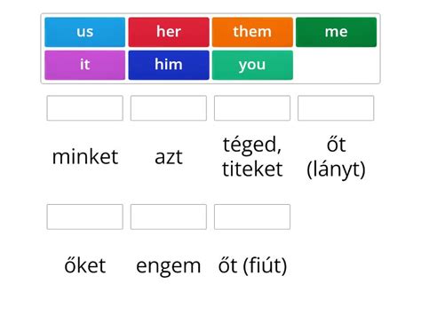 Object Pronouns Homework 1 Une Las Parejas