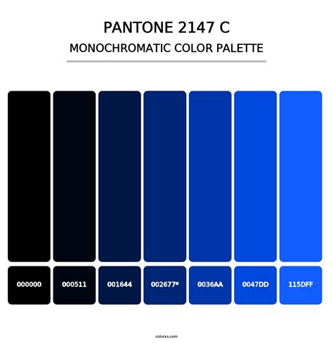 PANTONE 2147 C color palettes - colorxs.com