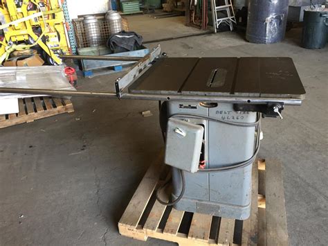 Rockwell 10 Unisaw 36 X 27 Table Saw 230460v 3ph 5hp 34 466 Ebay