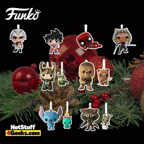 New Exclusive Funko Pop Hallmark Christmas Ornaments