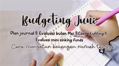 Budgeting Juni Cara Mengatur Keuangan Rumah Tangga Vlog