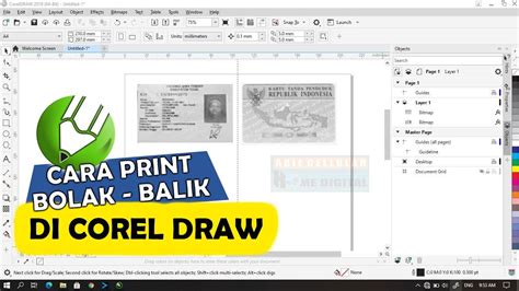 Cara Print Gambar Bolak Balik Presisi Word