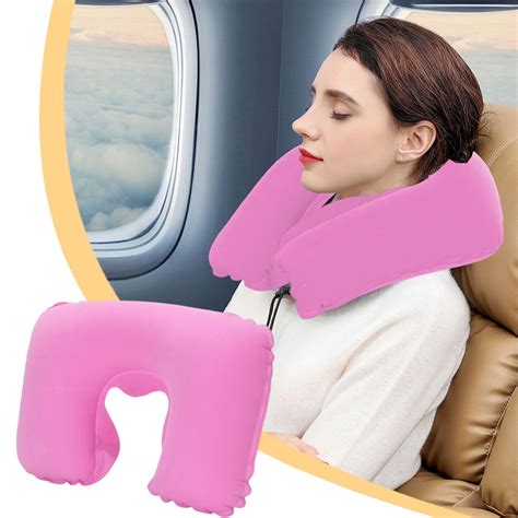 kkbbma under $5 Inflatable Neck Pillow, Inflatable Travel Neck Pillow
