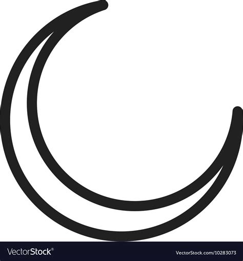 New Moon Royalty Free Vector Image - VectorStock