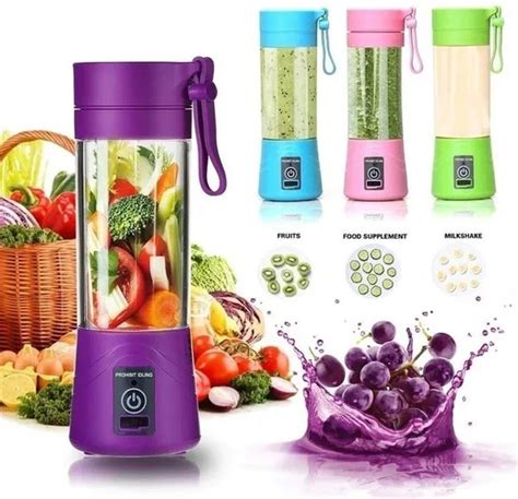 Electric Blade Usb Juicer Bottle For Home At Piece In Surat