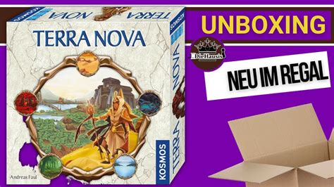 Terra Nova Was Ist Drin Brettspiel Unboxing Brettspiele Youtube