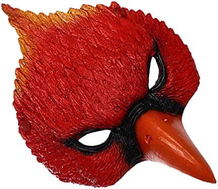 Amazon Jojofuny Red Bird Masks Red Cardinal Half Face Mask Eagle