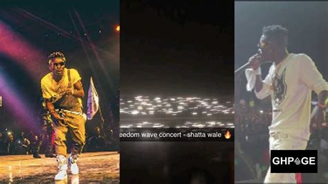 Shatta Wale Fills Sports Stadium With Freedom Concert