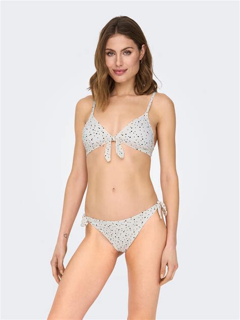 ONLY Góra od bikini Nitan 15285146 Biały Modivo pl