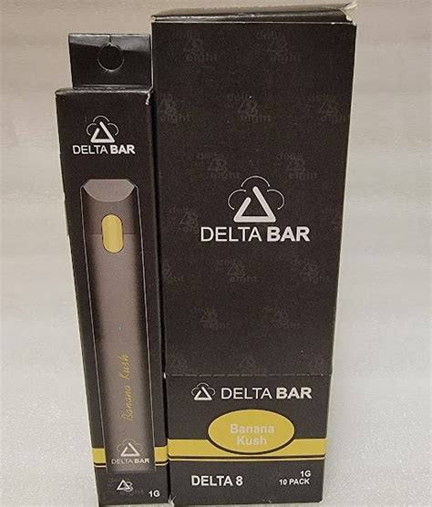 Delta Bar Delta 8 Disposable Vape Hemp Based Cbd Delta 8