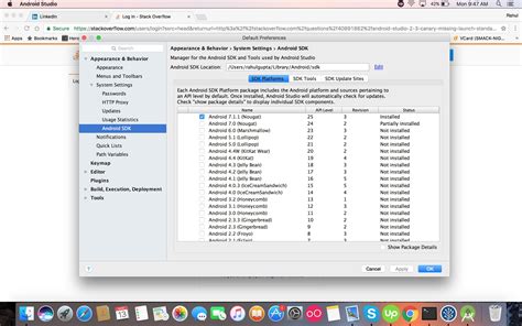 Android Launch Standalone SDK Manager Option Is Missing Stack Overflow