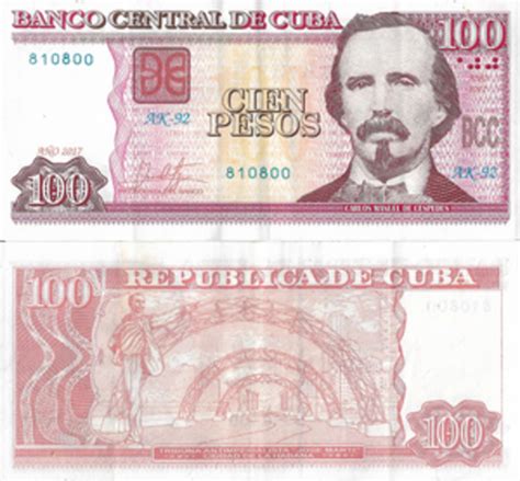 100 Pesos Cuba Numista