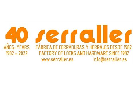 Logo 40 Aniversario SERRALLER D P Serraller S A 42º Aniversario