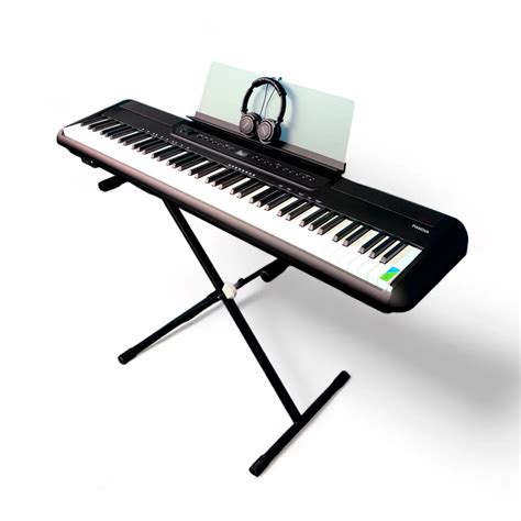 Комплект: PIANOVA MA-80 BK + X-cтойка + Наушники купить в Минске, Беларуси