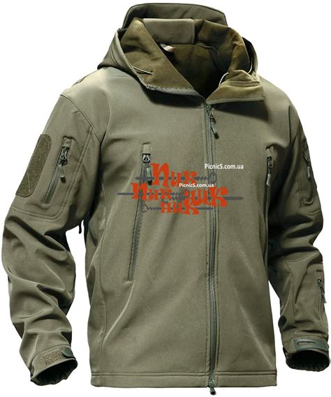 Купить Водонепроницаемый костюм для охоты и рыбалки Soft Shell Олива в ...