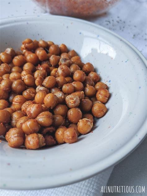 Spicy Roasted Chickpeas - All Nutritious