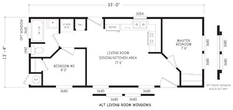 Single Wide Mobile Home Floor Plans The Home Outlet Az