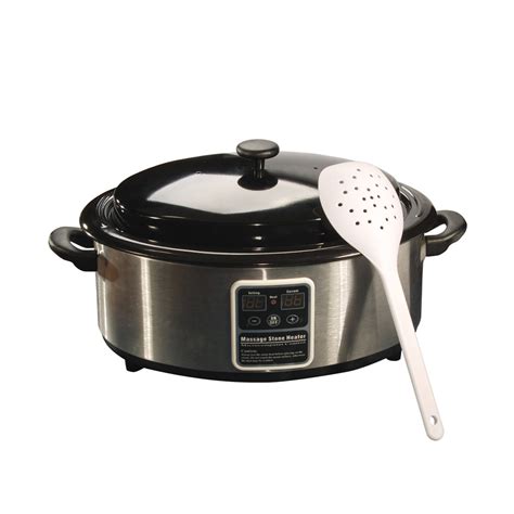 Master Massage Hot Stone W Rmeger T Mit Digitaler Kontrolleinheit Und Temperaturanzeige Inkl