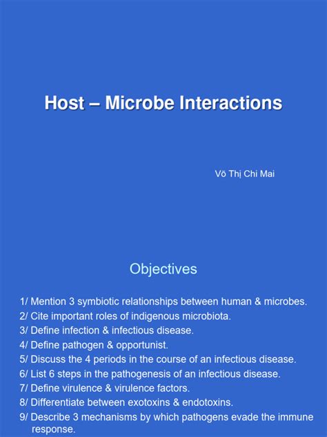 Host Microbe Interactions Poct Download Free Pdf Infection Pathogen